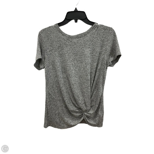 Top Short Sleeve By Old Navy In Grey, Size: S