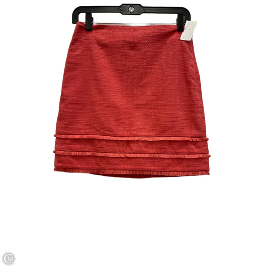 Skirt Mini & Short By Loft In Pink, Size: 0