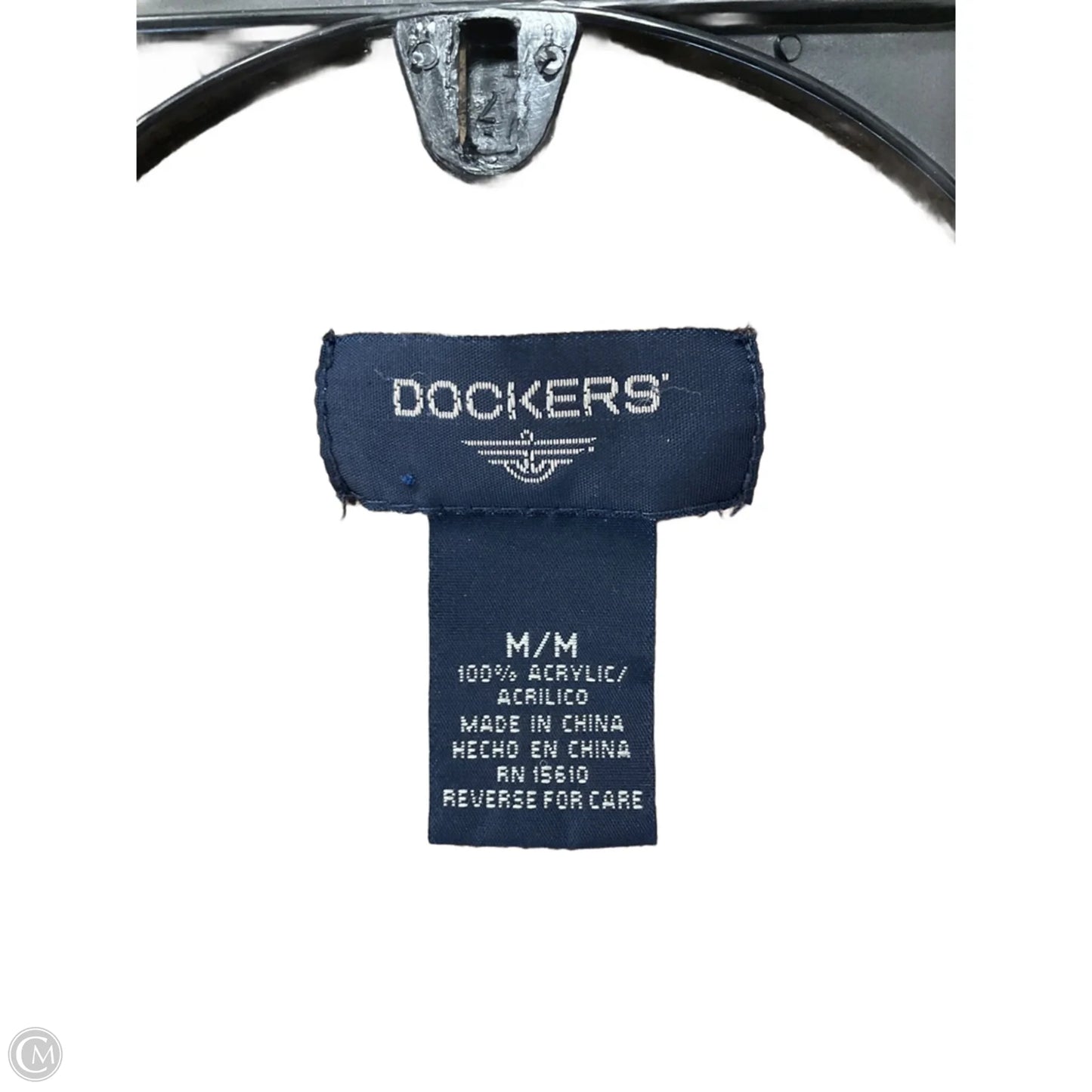 Vest Sweater By Dockers In Brown, Size: M