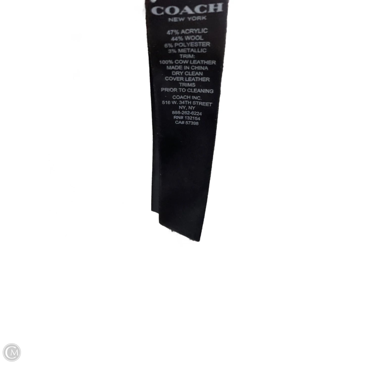 Scarf Designer By Coach