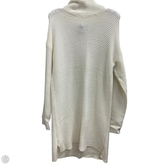 Sweater By Lands End In White, Size: M