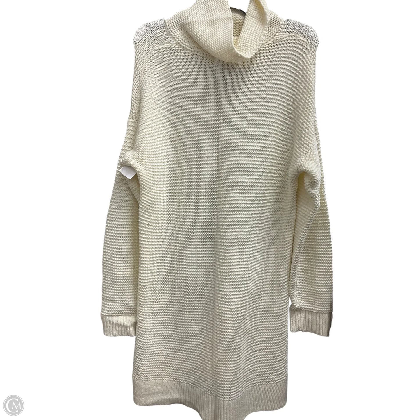 Sweater By Lands End In White, Size: M