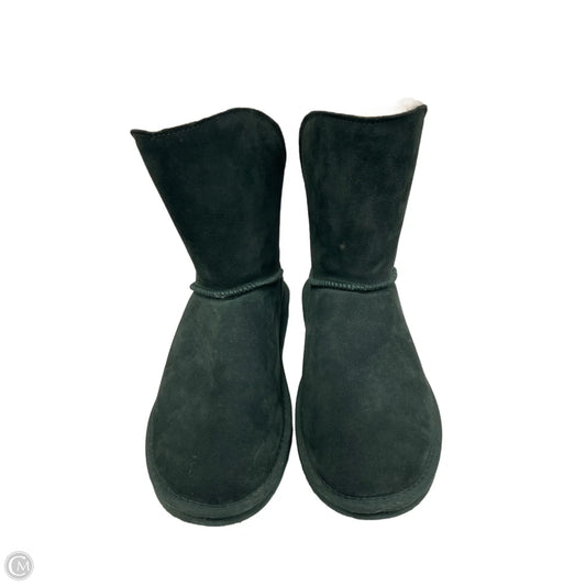 Boots Mid-calf Flats By Bearpaw In Green, Size: 12