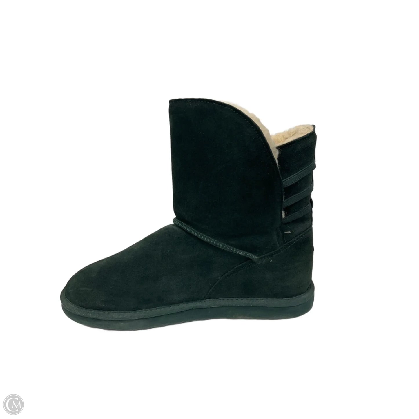 Boots Mid-calf Flats By Bearpaw In Green, Size: 12