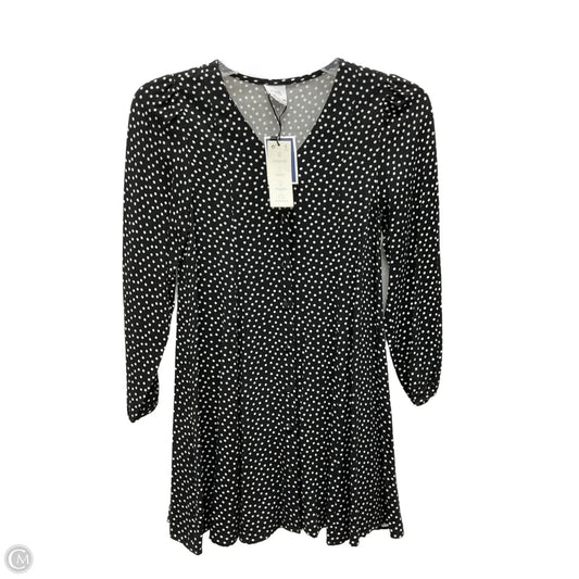 Blouse Long Sleeve By Zara In Polkadot Pattern, Size: M