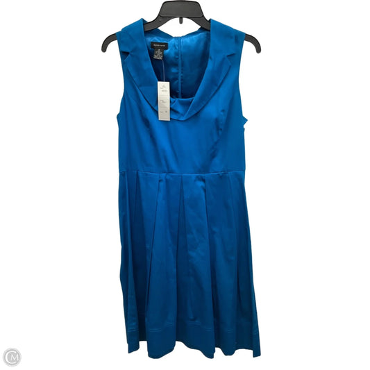 Dress Casual Midi By Spense In Blue, Size: 10