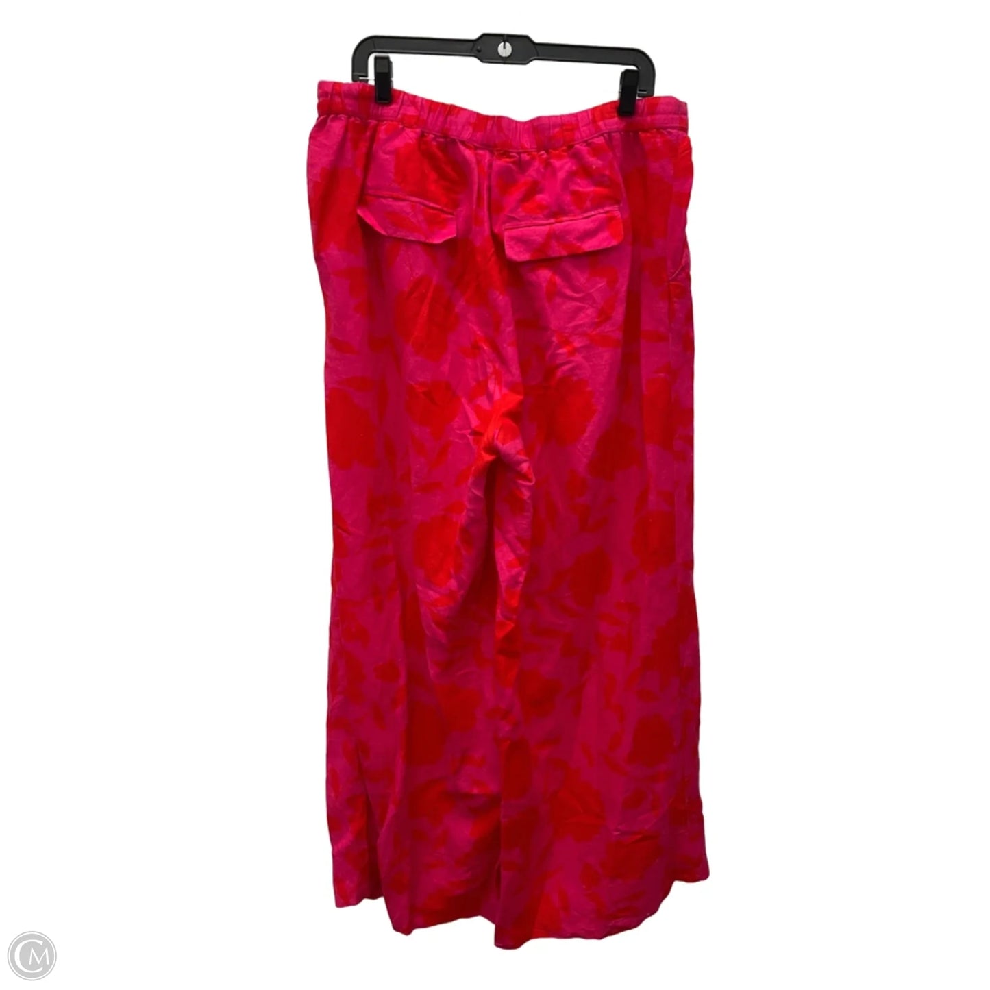 Pants Designer By Kate Spade In Floral Print, Size: L