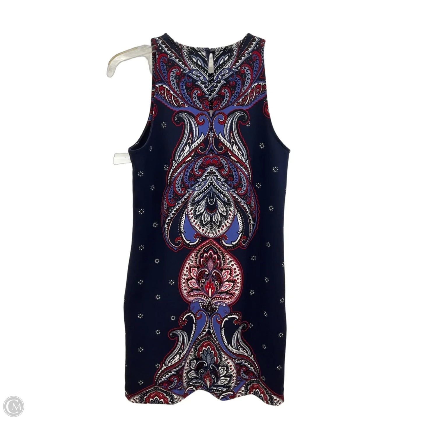 Dress Casual Midi By Banana Republic In Paisley Print, Size: 6