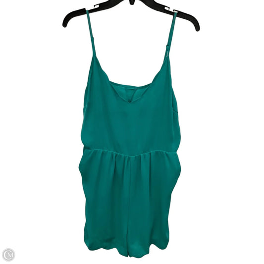 Romper By Double Zero In Teal, Size: L