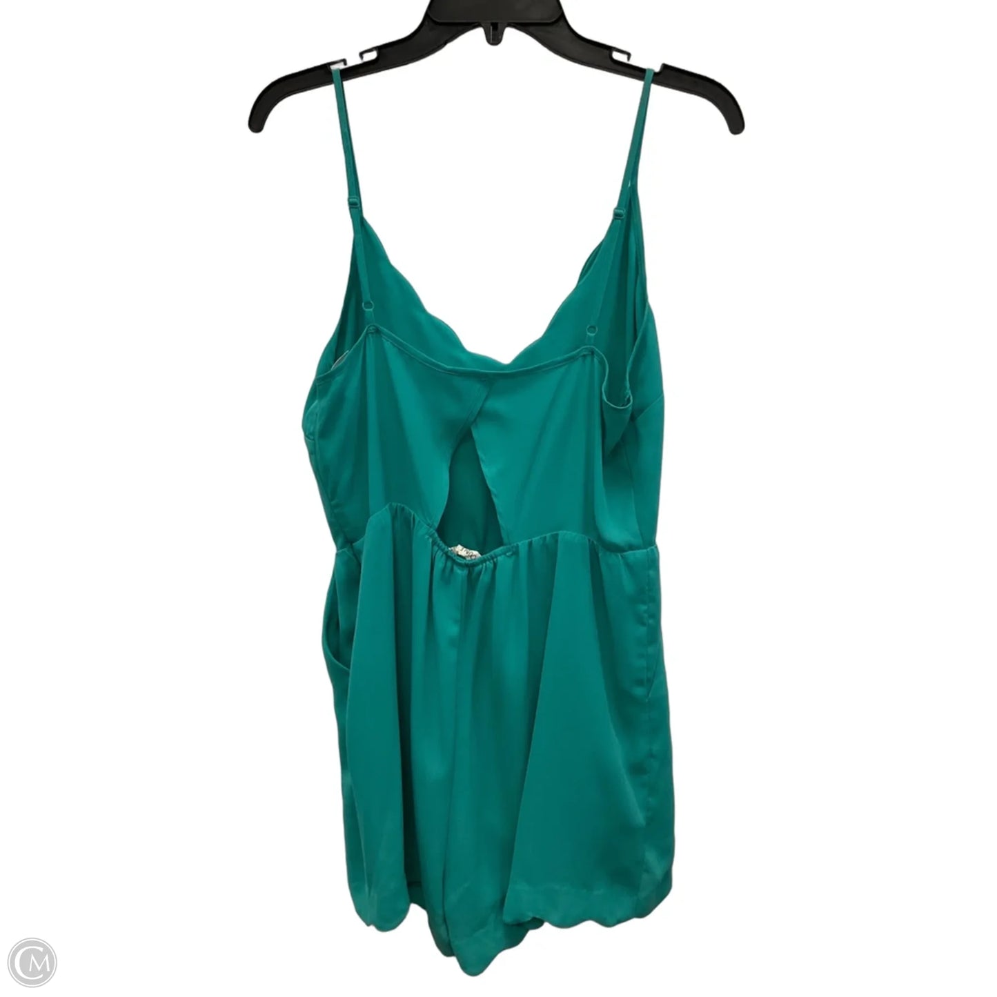 Romper By Double Zero In Teal, Size: L