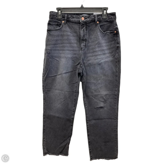 Jeans Straight By Loft In Black, Size: 6