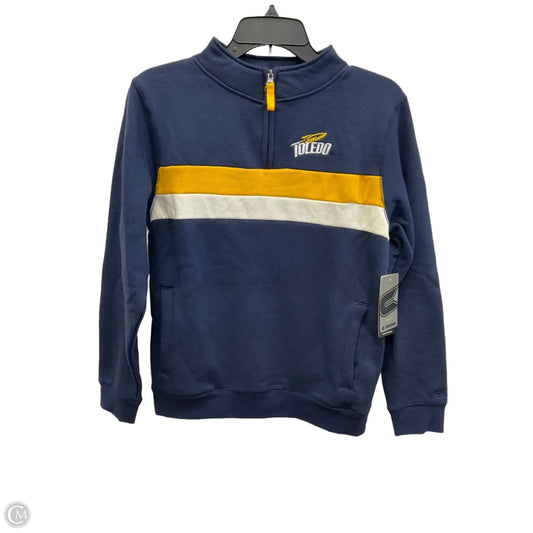 Athletic Top Long Sleeve Crewneck By Clothes Mentor In Blue, Size: M