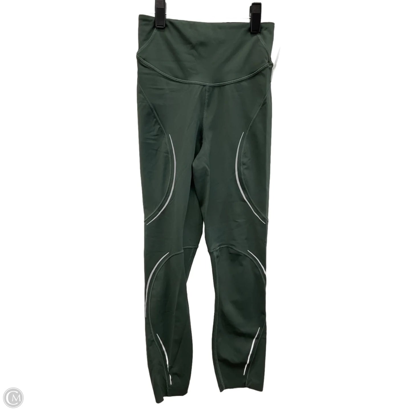Athletic Leggings By Lululemon In Green, Size: Xs
