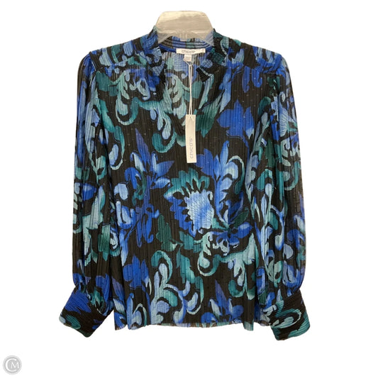 Top Long Sleeve By Chicos In Blue, Size: S