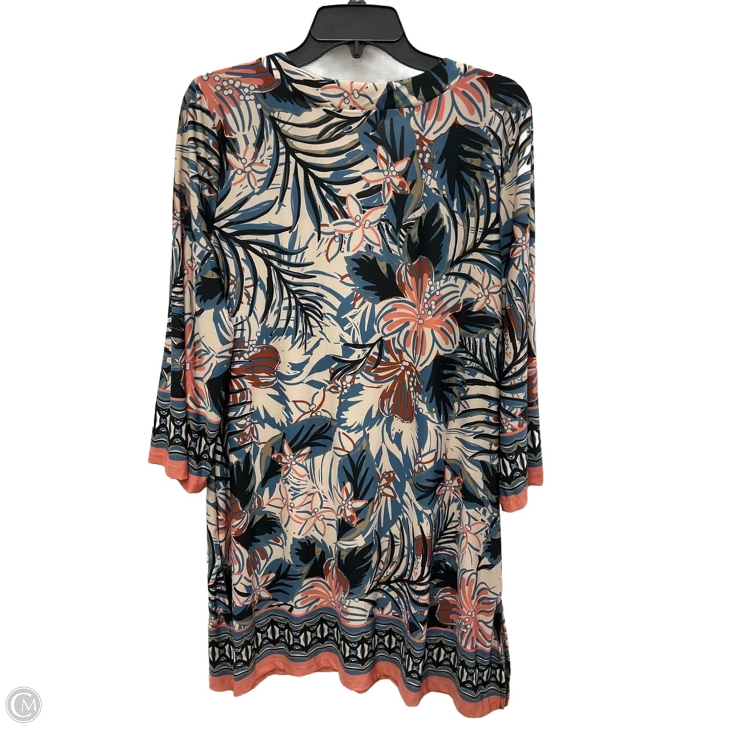 Swimsuit Top By Clothes Mentor In Floral Print, Size: Xl