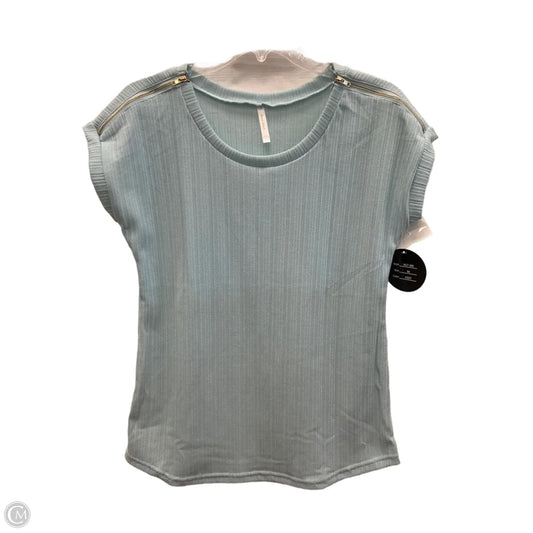 Top Short Sleeve By Clothes Mentor In Blue, Size: M