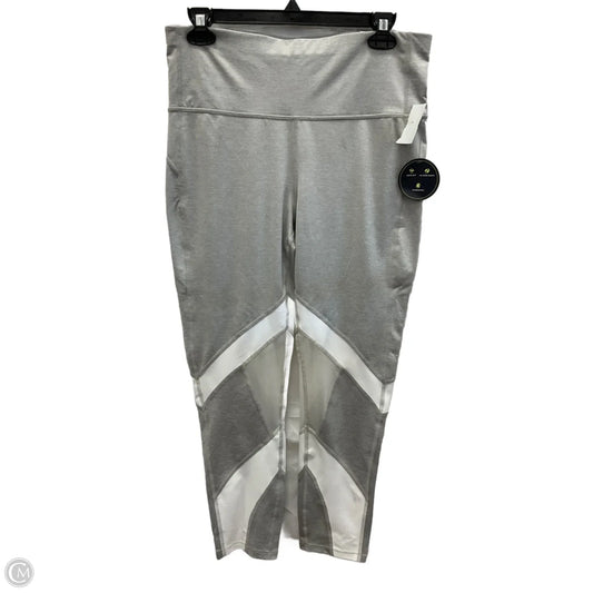 Athletic Leggings By Xersion In Grey, Size: L