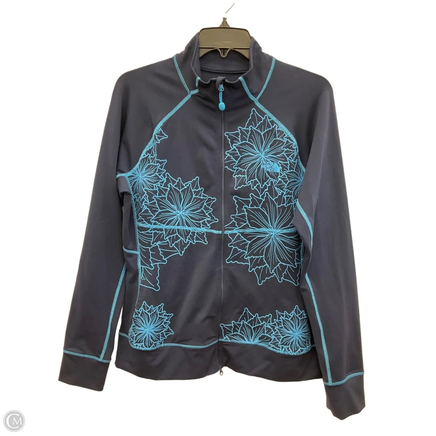 Athletic Jacket By The North Face In Blue, Size: Xl