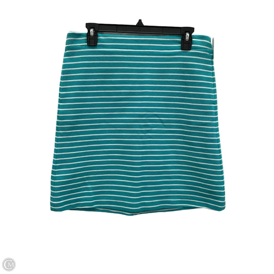 Skirt Midi By Talbots In Striped Pattern, Size: 6