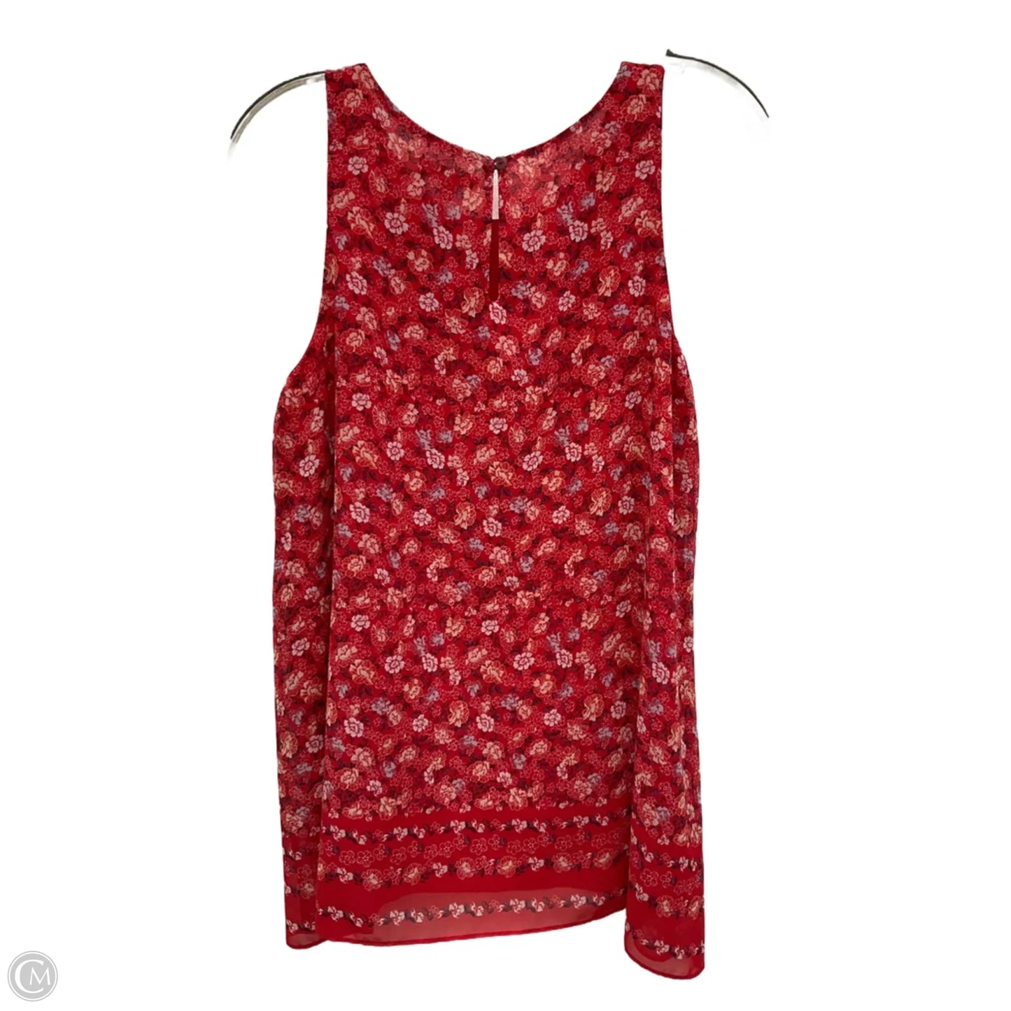 Tank Top By Max Studio In Floral Print, Size: S