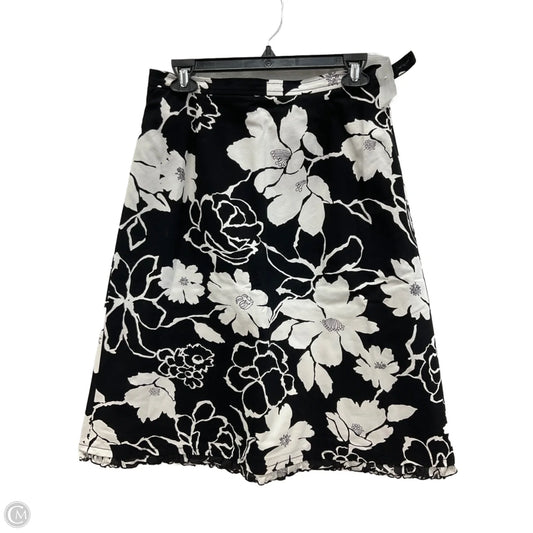 Skirt Midi By Talbots In Floral Print, Size: 8