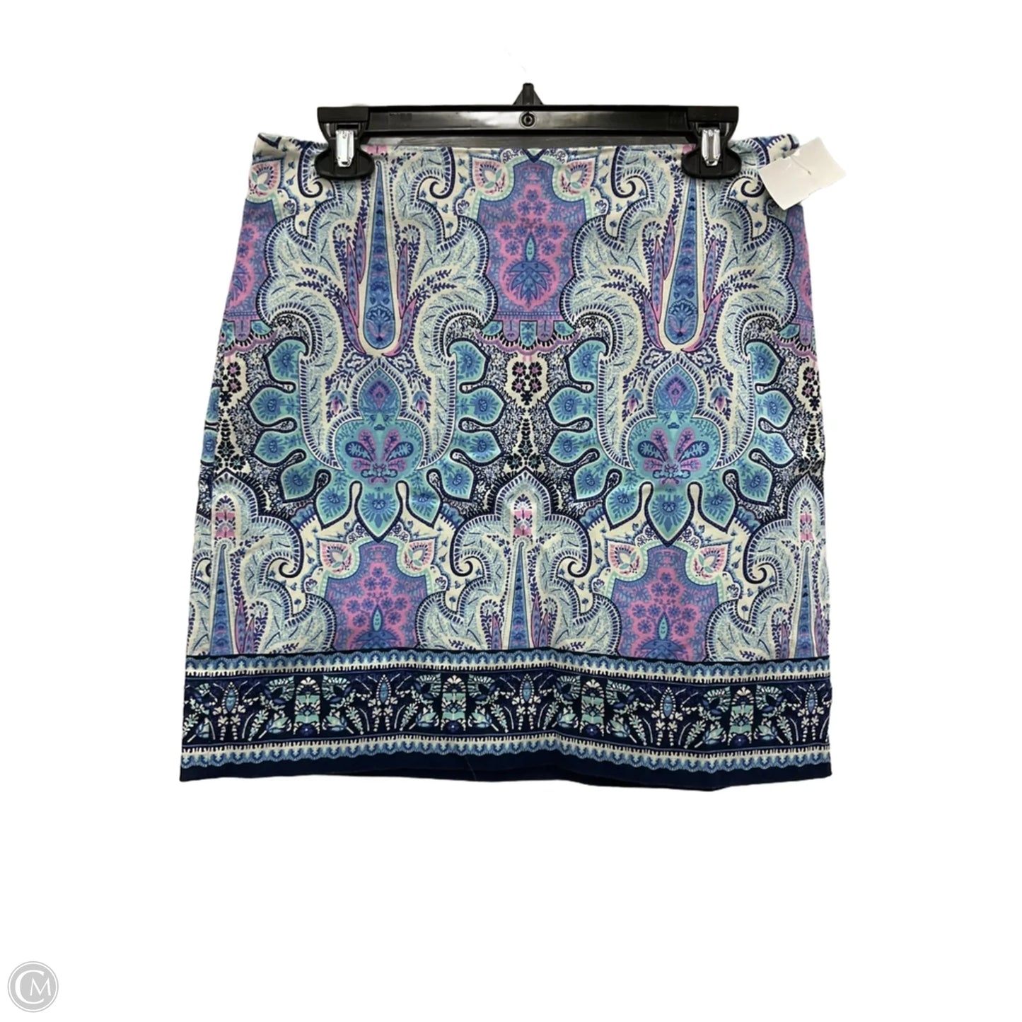 Skirt Midi By Talbots In Blue, Size: 8