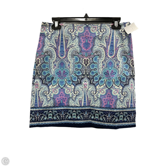 Skirt Midi By Talbots In Blue, Size: 8