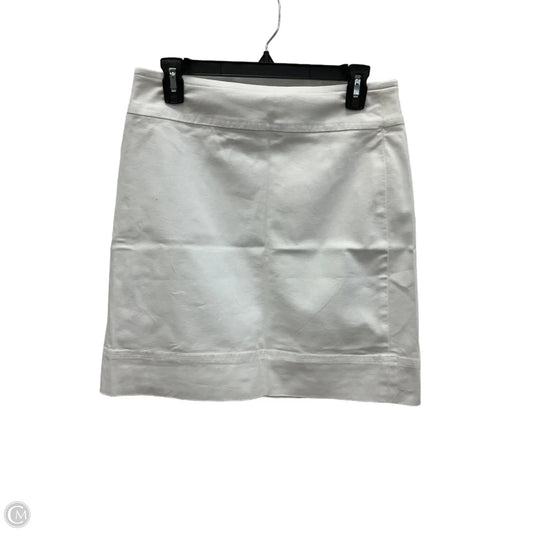 Skirt Midi By Talbots In White, Size: 8