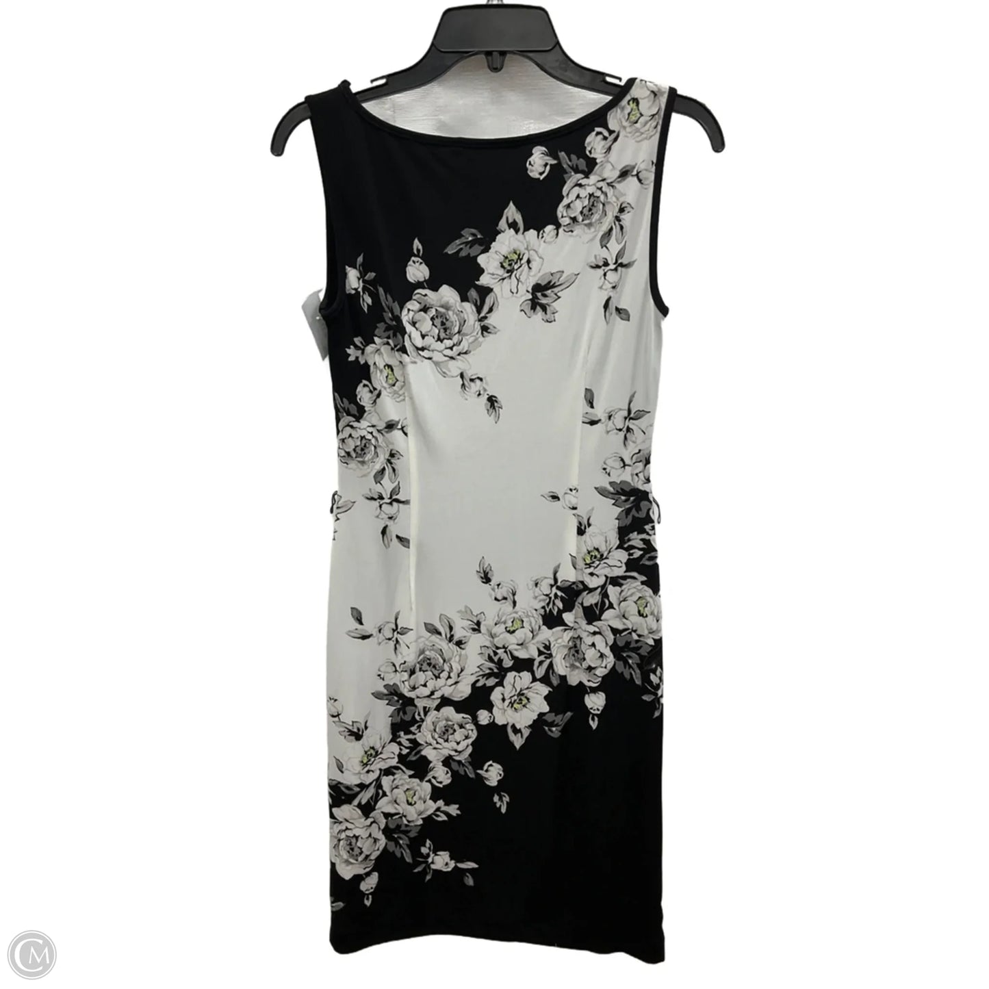 Dress Casual Midi By White House Black Market In Floral Print, Size: Xs