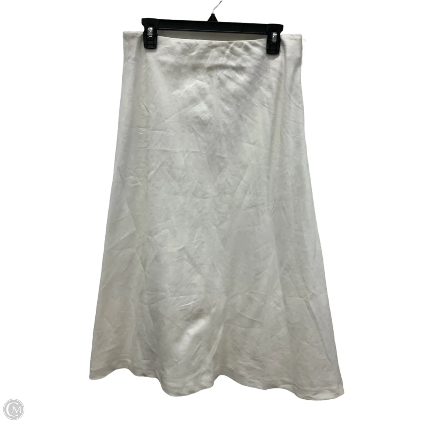 Skirt Maxi By Talbots In White, Size: M