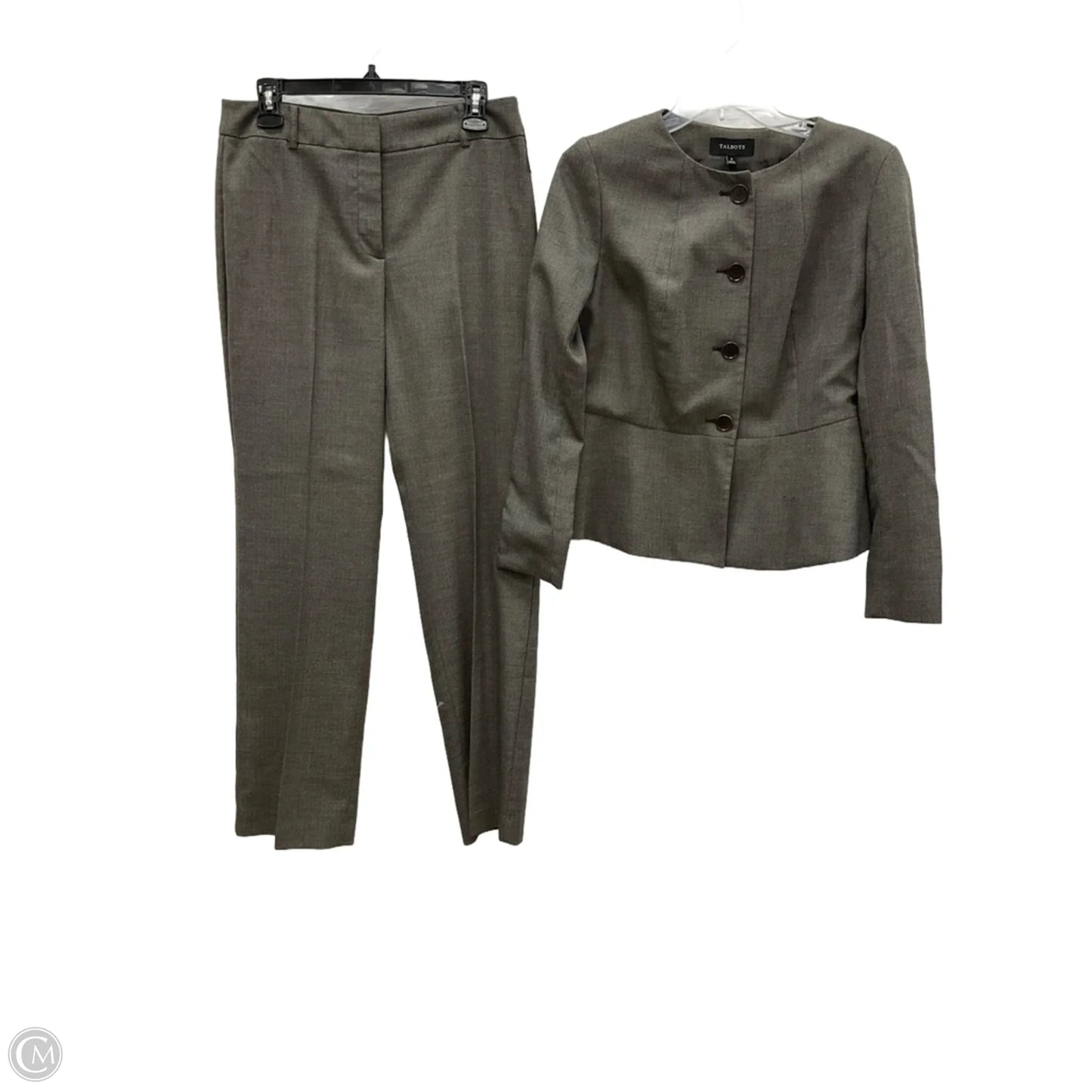 Pants Set 2pc By Talbots In Grey, Size: 4