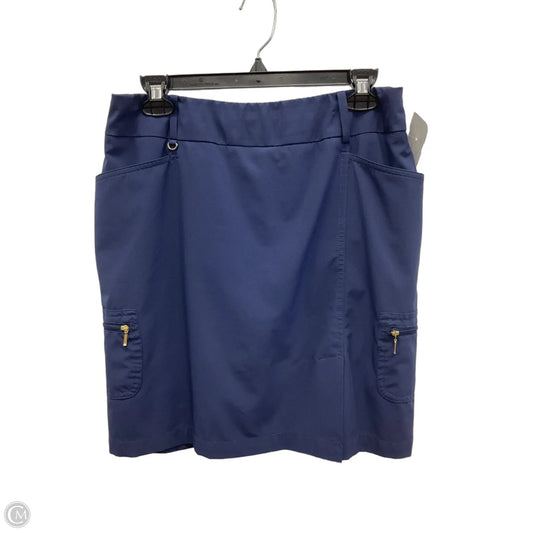 Skort By Zenergy By Chicos In Blue, Size: S