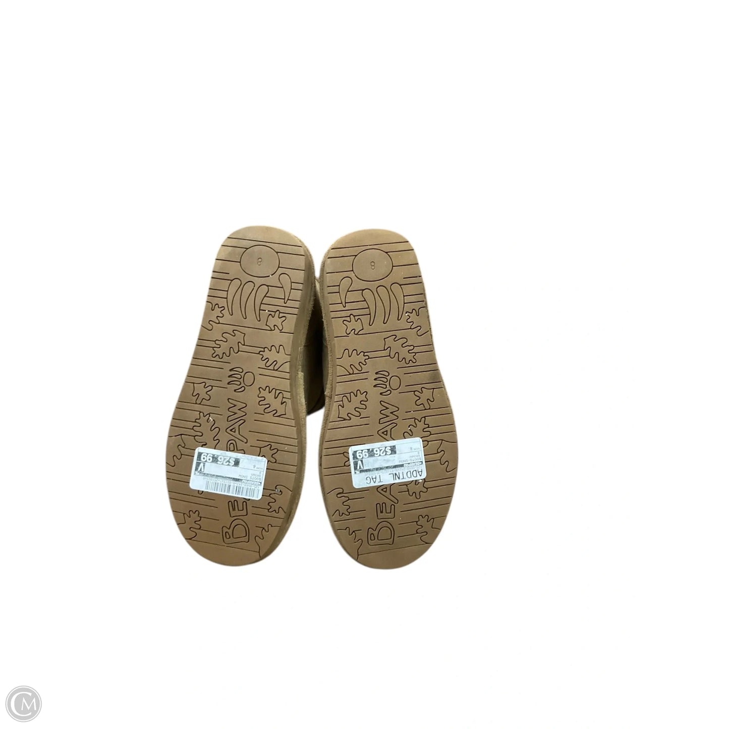 Boots Snow By Bearpaw In Brown, Size: 8