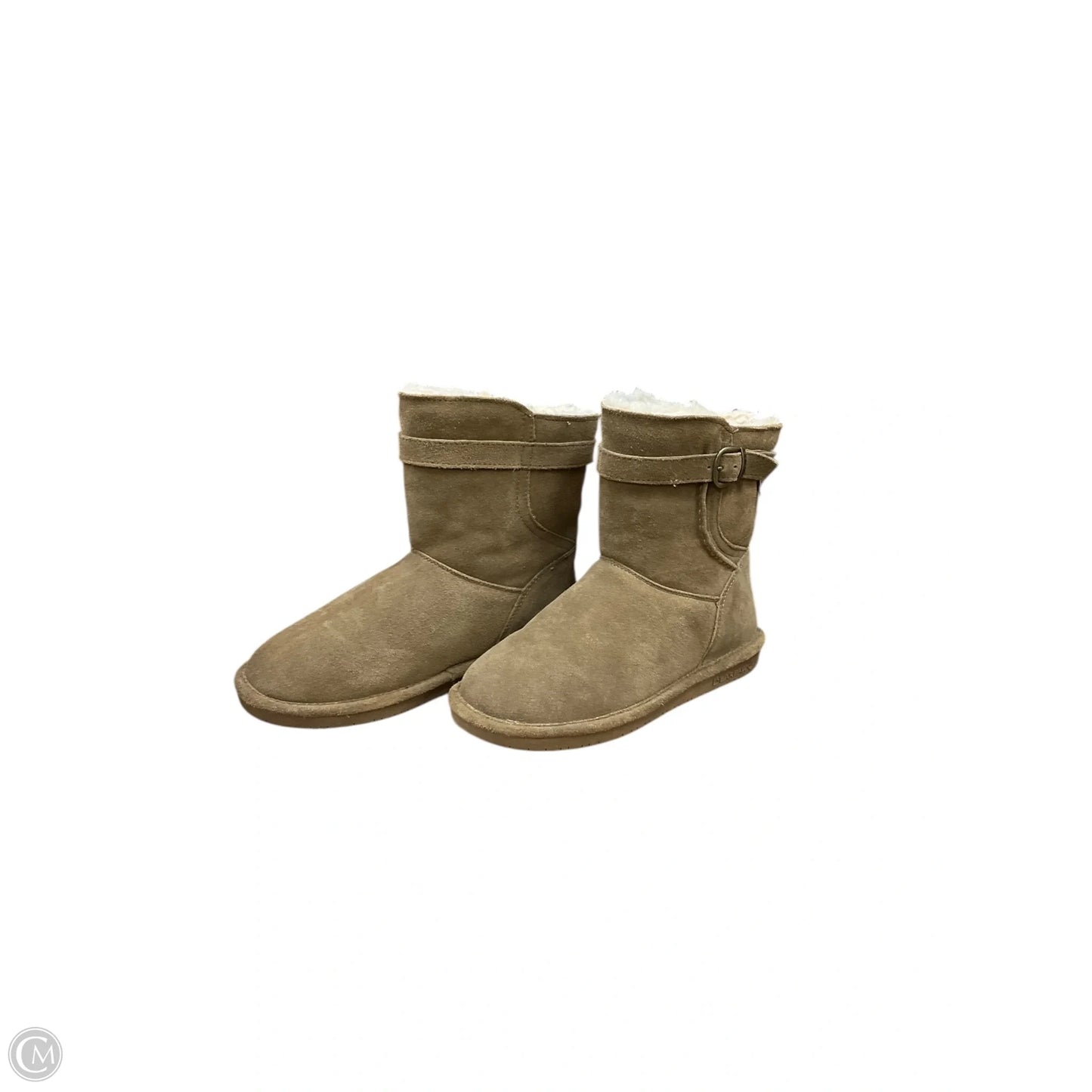 Boots Snow By Bearpaw In Brown, Size: 8
