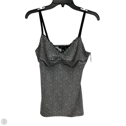 Top Sleeveless By White House Black Market In Black & White, Size: M