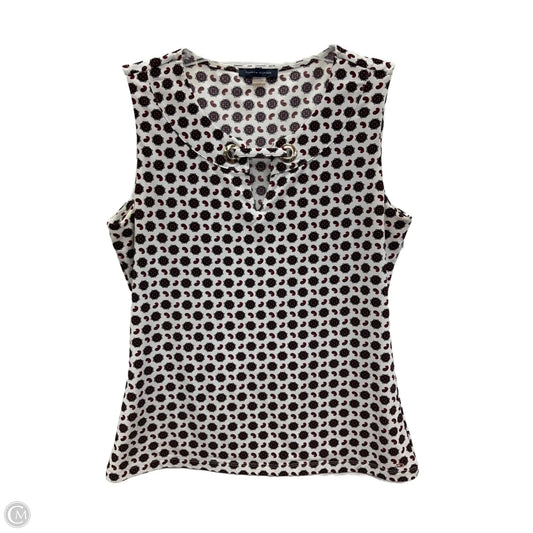 Top Sleeveless By Tommy Hilfiger In Paisley Print, Size: Mp