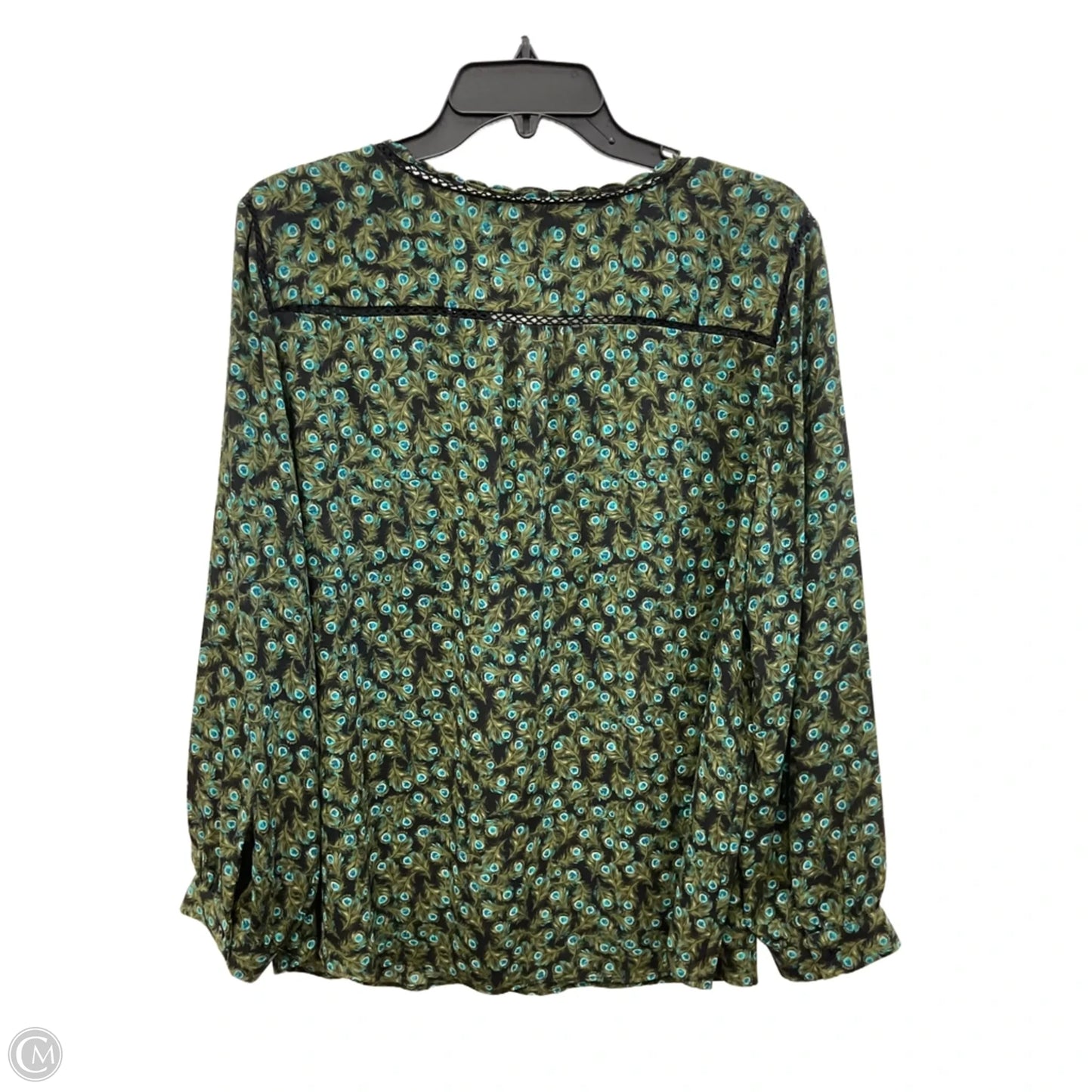 Top Long Sleeve By Talbots In Black, Size: Xl