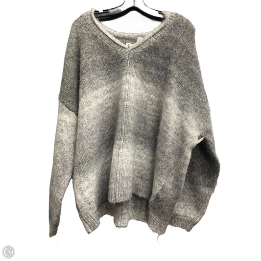 Sweater By Briggs In Grey, Size: 2x