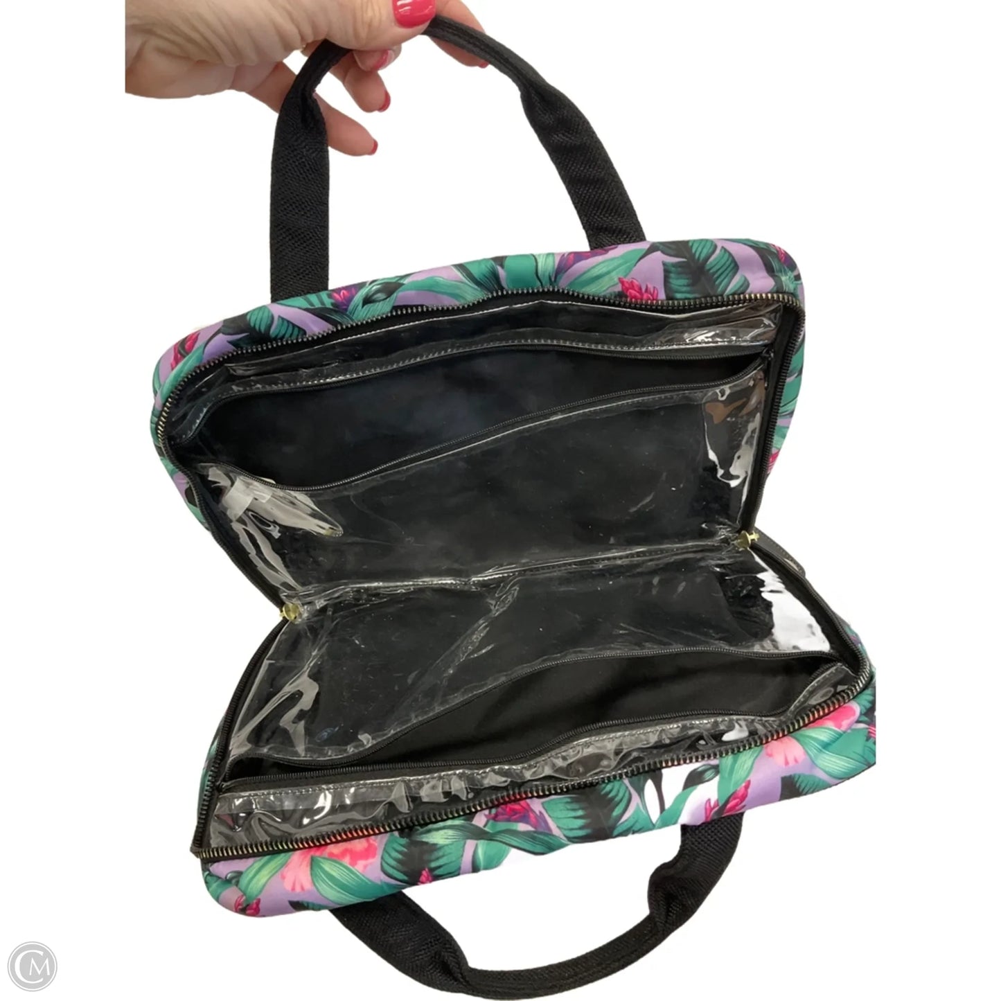 Makeup Bag By Tommy Bahama, Size: Medium