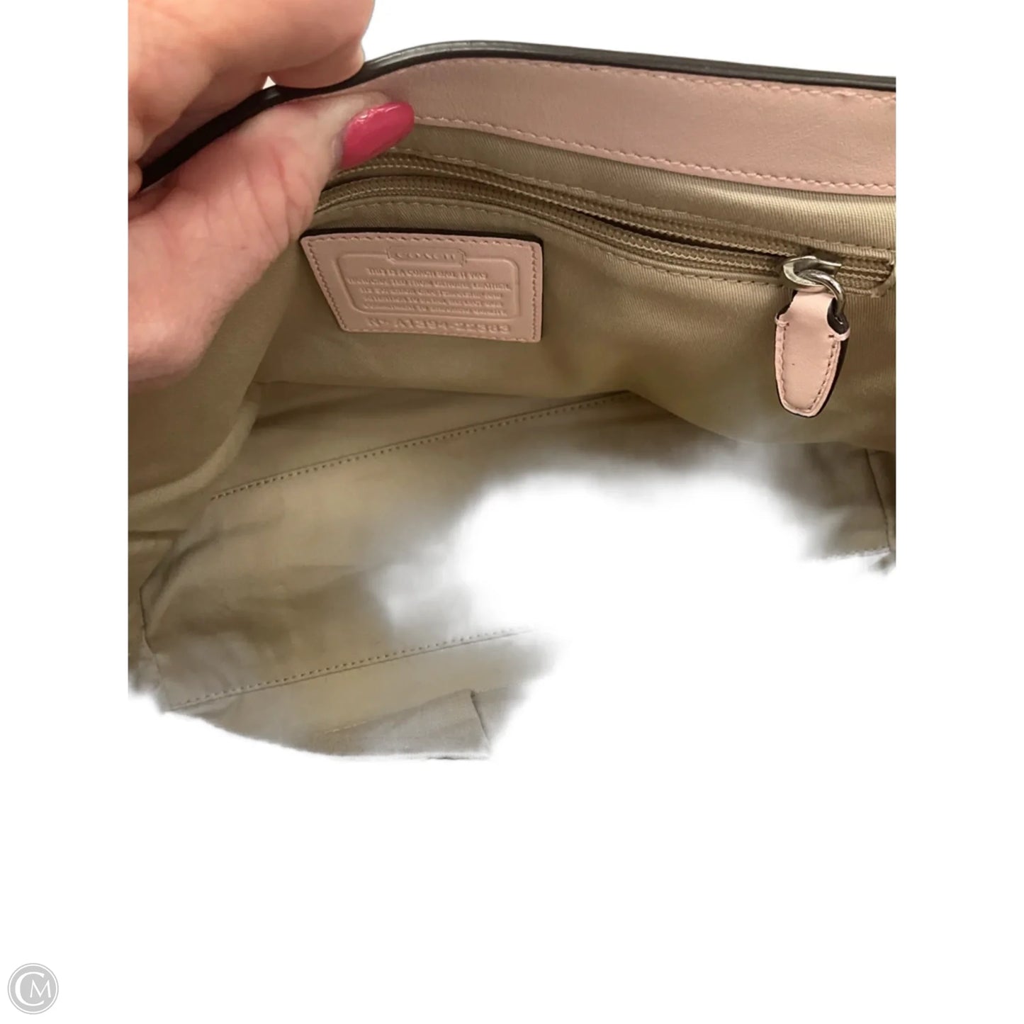 Crossbody Designer By Coach, Size: Medium