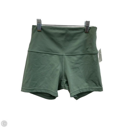 Athletic Shorts By Lululemon In Green, Size: M