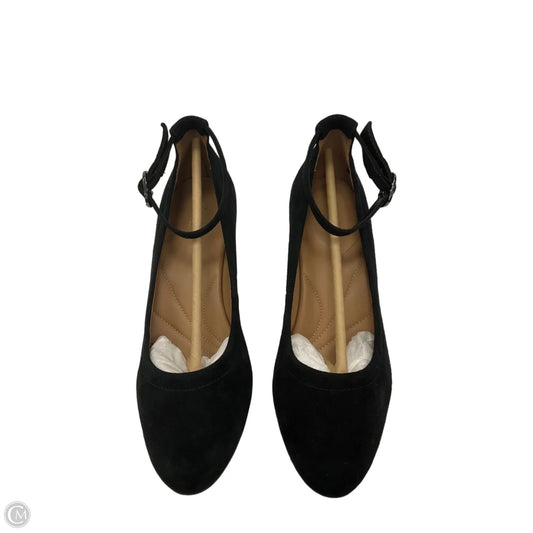 Shoes Heels Block By Clarks In Black, Size: 7