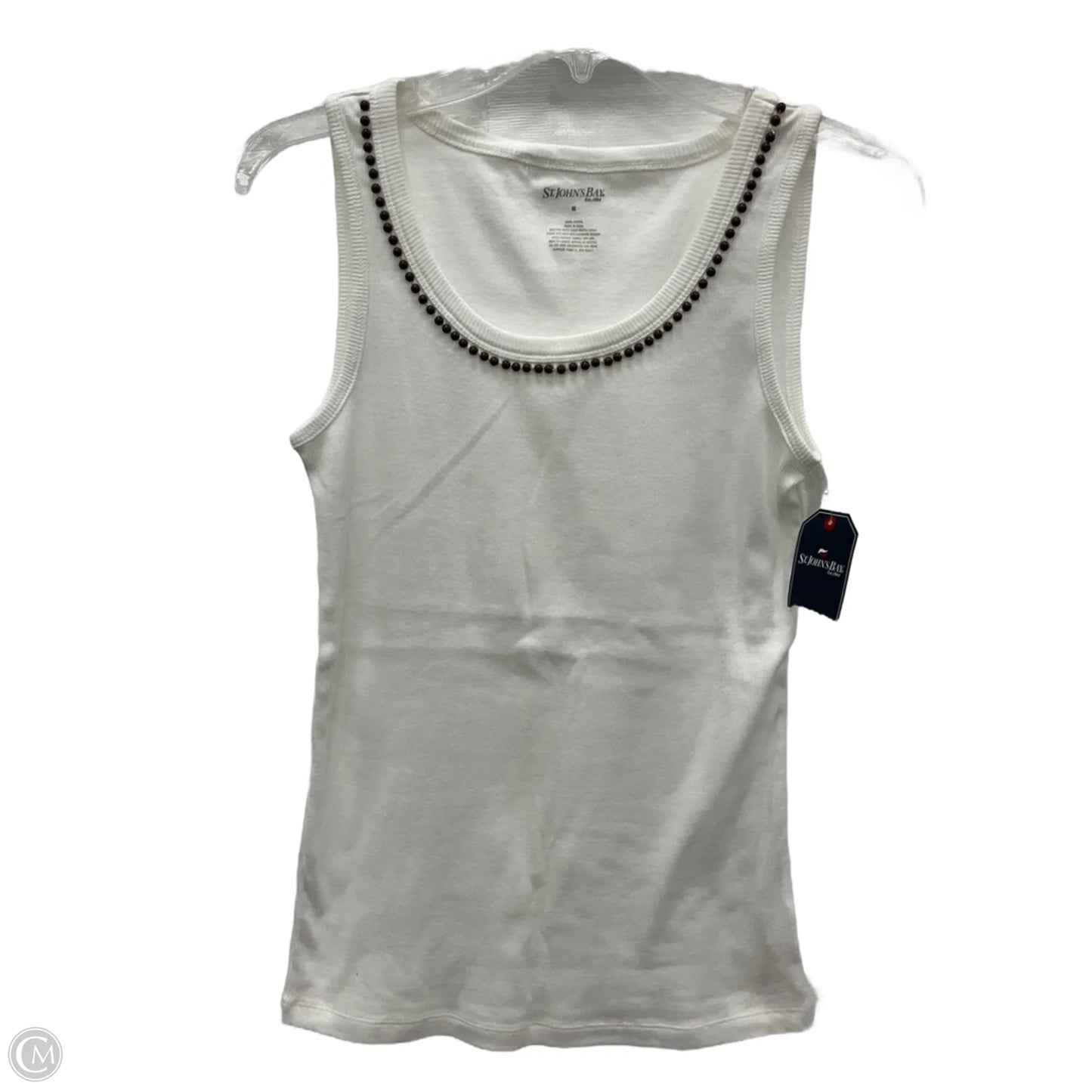 Tank Top By St Johns Bay In White, Size: M