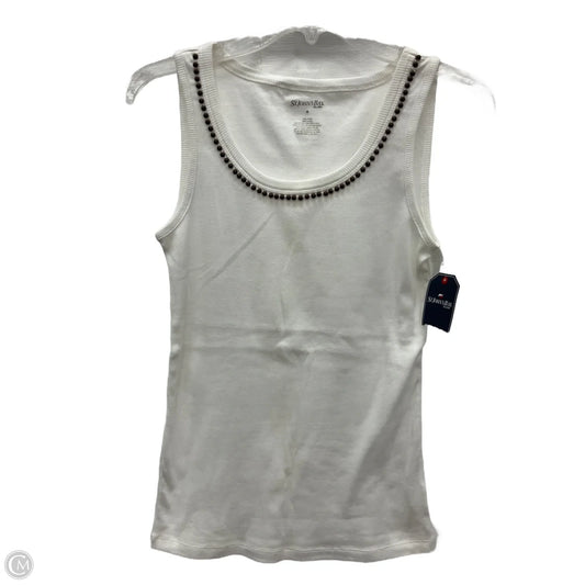 Tank Top By St Johns Bay In White, Size: M