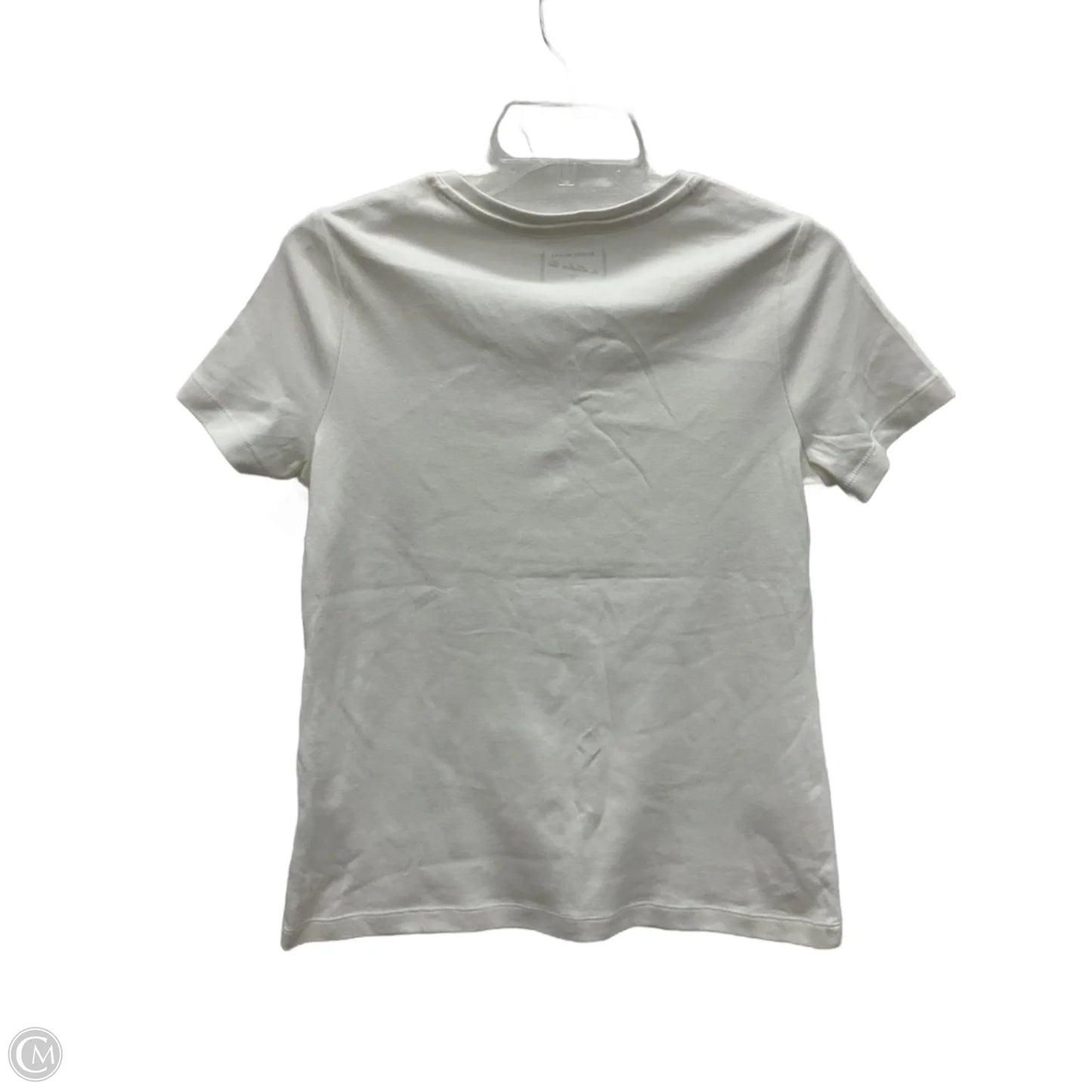 Top Short Sleeve By Studio Works In White, Size: S
