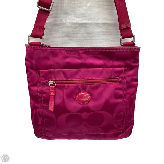 Crossbody Designer By Coach, Size: Medium