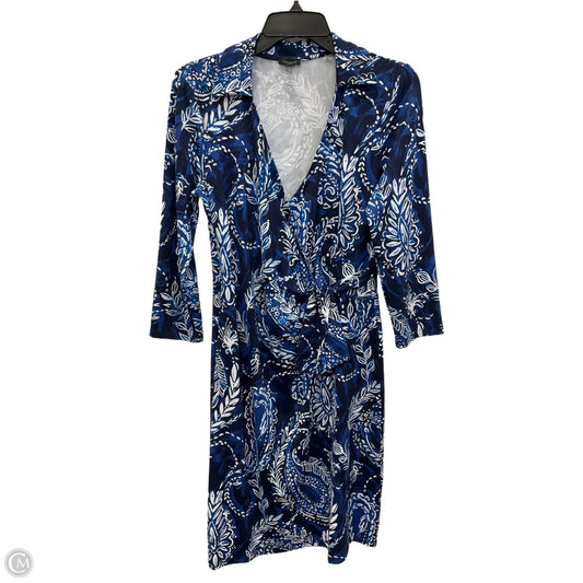 Dress Casual Midi By Talbots In Floral Print, Size: S