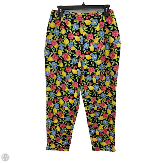 Pants Dress By Laundry In Floral Print, Size: 12