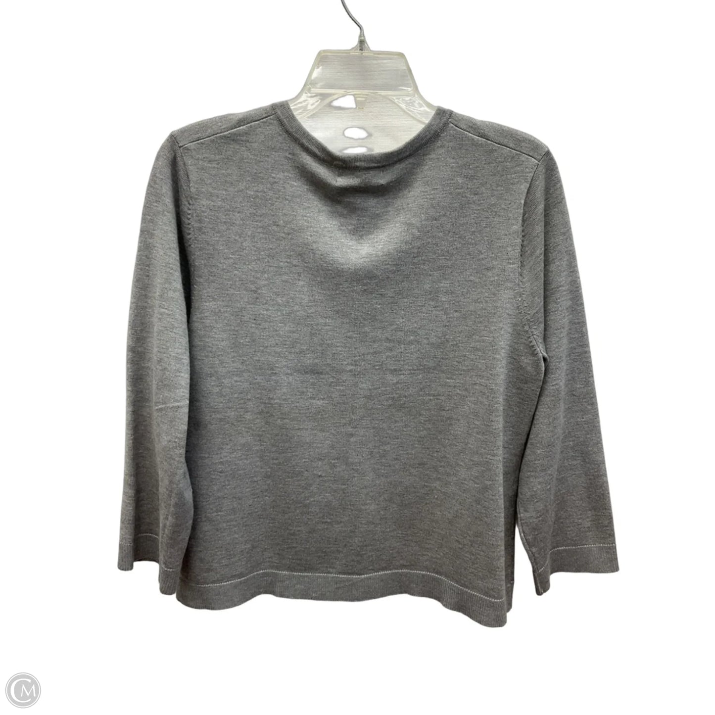 Cardigan By Cable And Gauge In Grey, Size: Xl