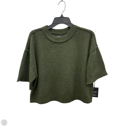 Top Short Sleeve By Simply Vera In Green, Size: S